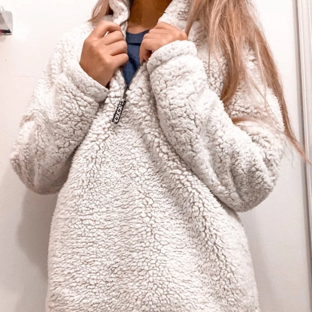 Sherpa pullover